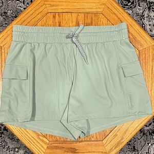 *AVALANCHE* Sage Green Drawstring Lightweight Hiking Athletic Shorts Size XL